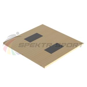 Купить Помост тяжелоатлетический 3х3х0,1м, рез. амортизаторы 1х0,5х0,04м в Белореченске 