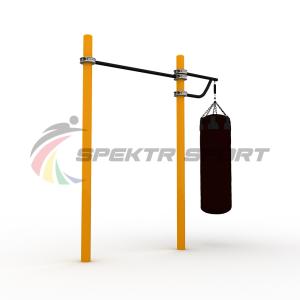 Купить Турник классический для занятий Воркаут с боксерской консолью SP WRK-07+Box_76mm в Белореченске 