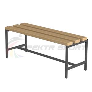 Купить Скамейка для раздевалок без спинки (цельная) 1000 мм в Белореченске 