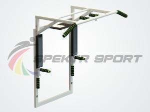 Купить Турник 3 в 1 на раме Оптимус разборный цв. белый в Белореченске 