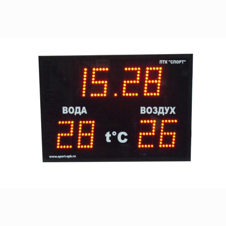 Купить Часы-термометр СТ1.16-2t для бассейна в Белореченске 